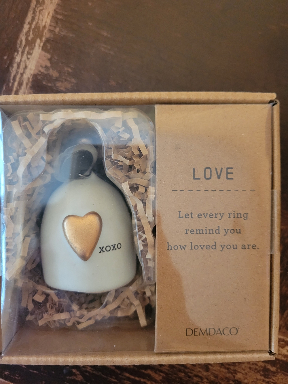Demdaco Mini Love Bell NWT